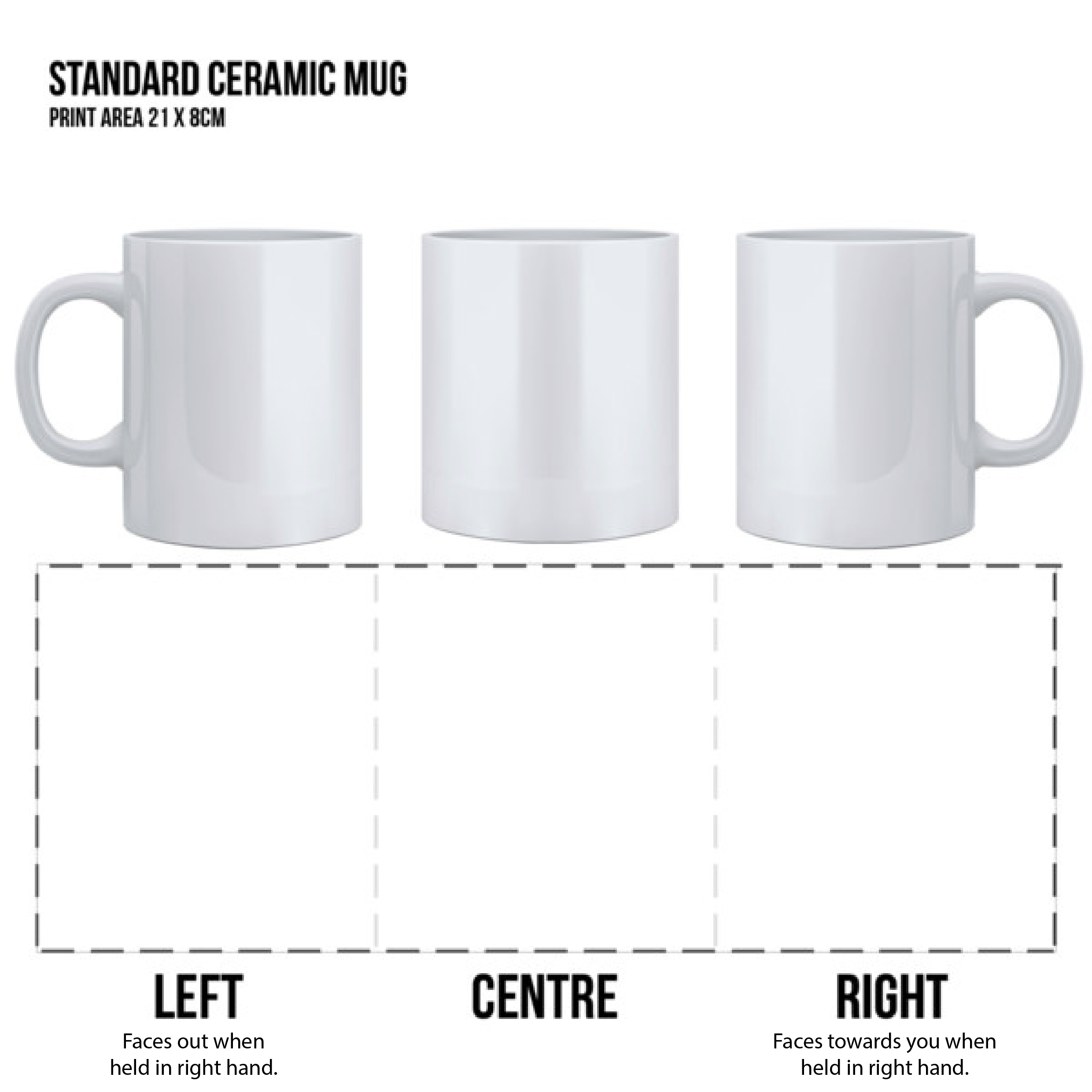 Monogram Mug - Reindeer Design Presst - Print & Clothing