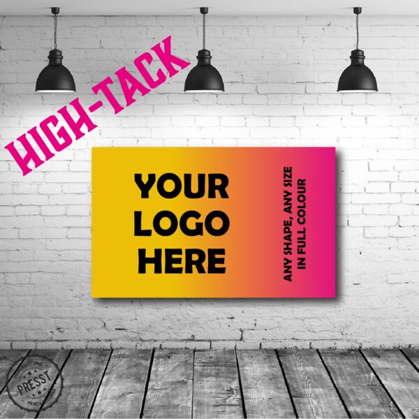 High-Tack Rectangle Vinyl Stickers Thumbnail