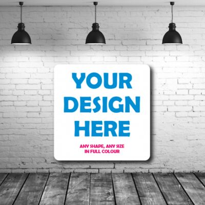 Square Vinyl Stickers with Rounded Corners Thumbnail