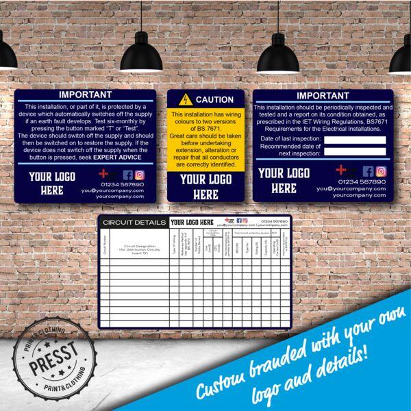 'Mighty' Electrical Sticker Bundle Thumbnail