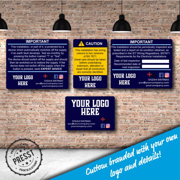 'Major' Electrical Sticker Bundle Thumbnail