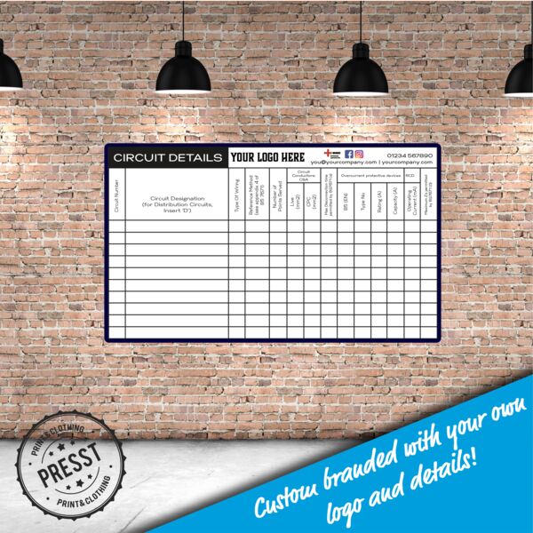 Circuit Description Electrical Stickers Thumbnail