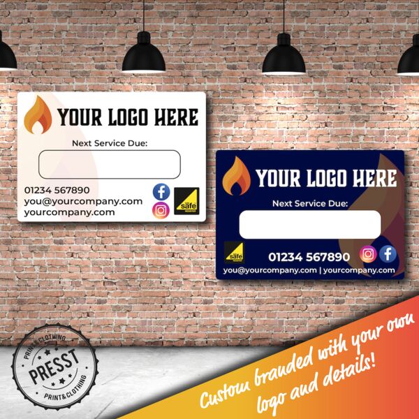 Boiler Service Stickers Thumbnail