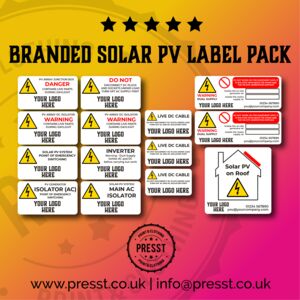 Solar PV Installation Label Bundle Thumbnail