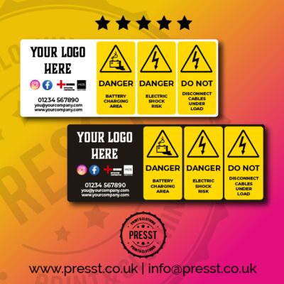 Battery Hazard Label Thumbnail