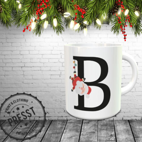 Monogram Mug - Santa Design Thumbnail