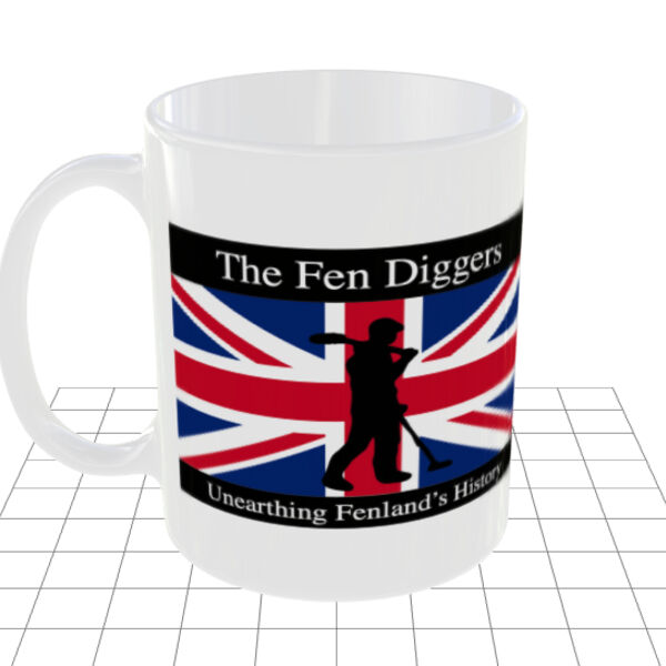 Fen Diggers White Mug Thumbnail