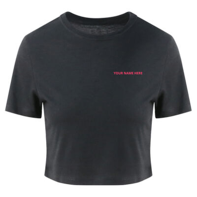LJ's Dance Academy Adult Cropped T-Shirt Thumbnail